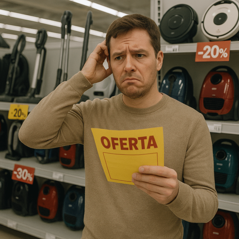 Errores al comprar aspiradora (y cómo evitarlos): guía práctica